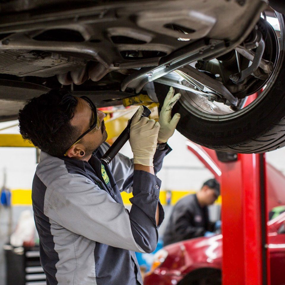 Under car service | A+ Japanese Auto Repair, Inc.