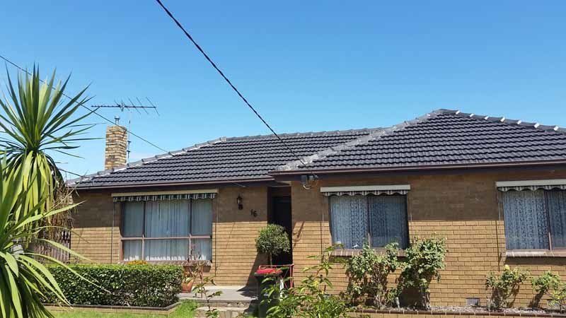 roof that has been repaired