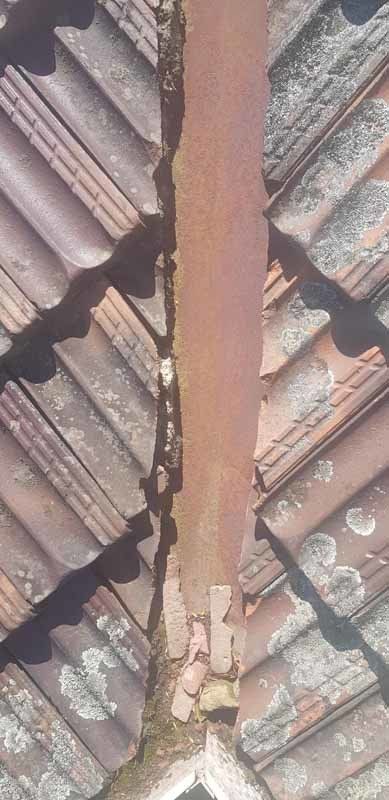 damaged roof