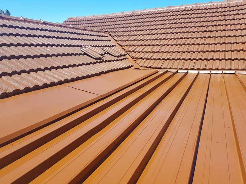 restored orange roof