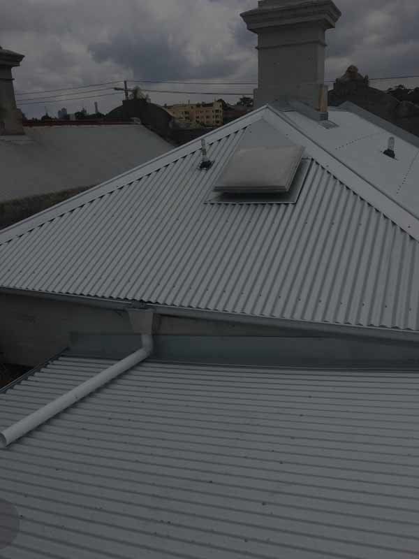 restored roof