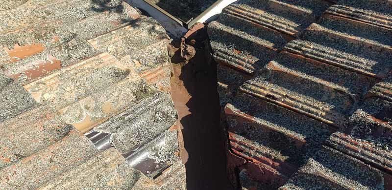 damaged roof