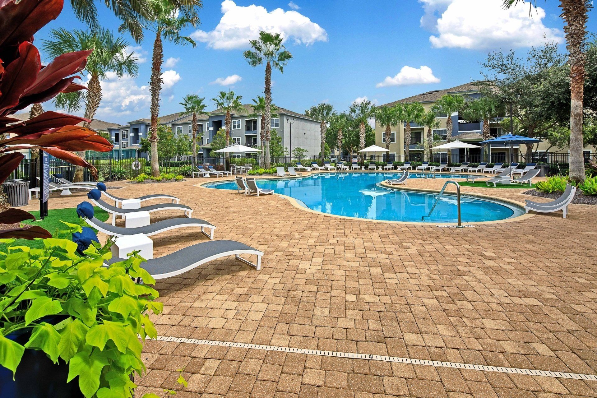 Swimming pool at Mezza.