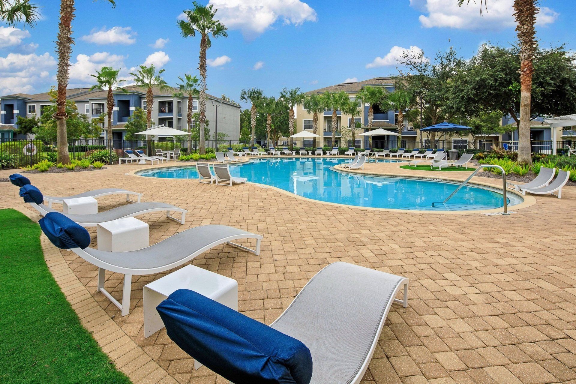 Swimming pool at Mezza.