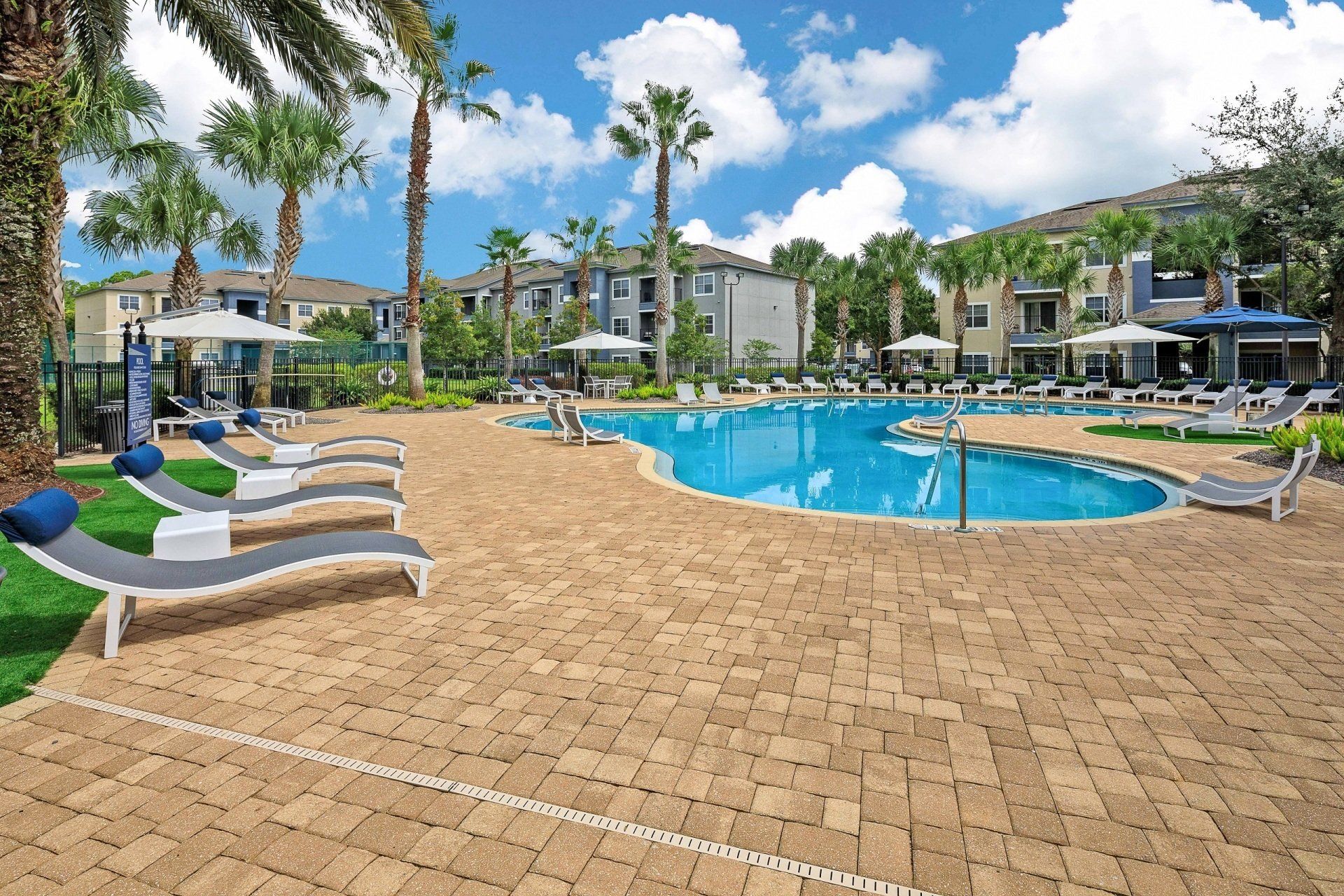 Swimming pool at Mezza.