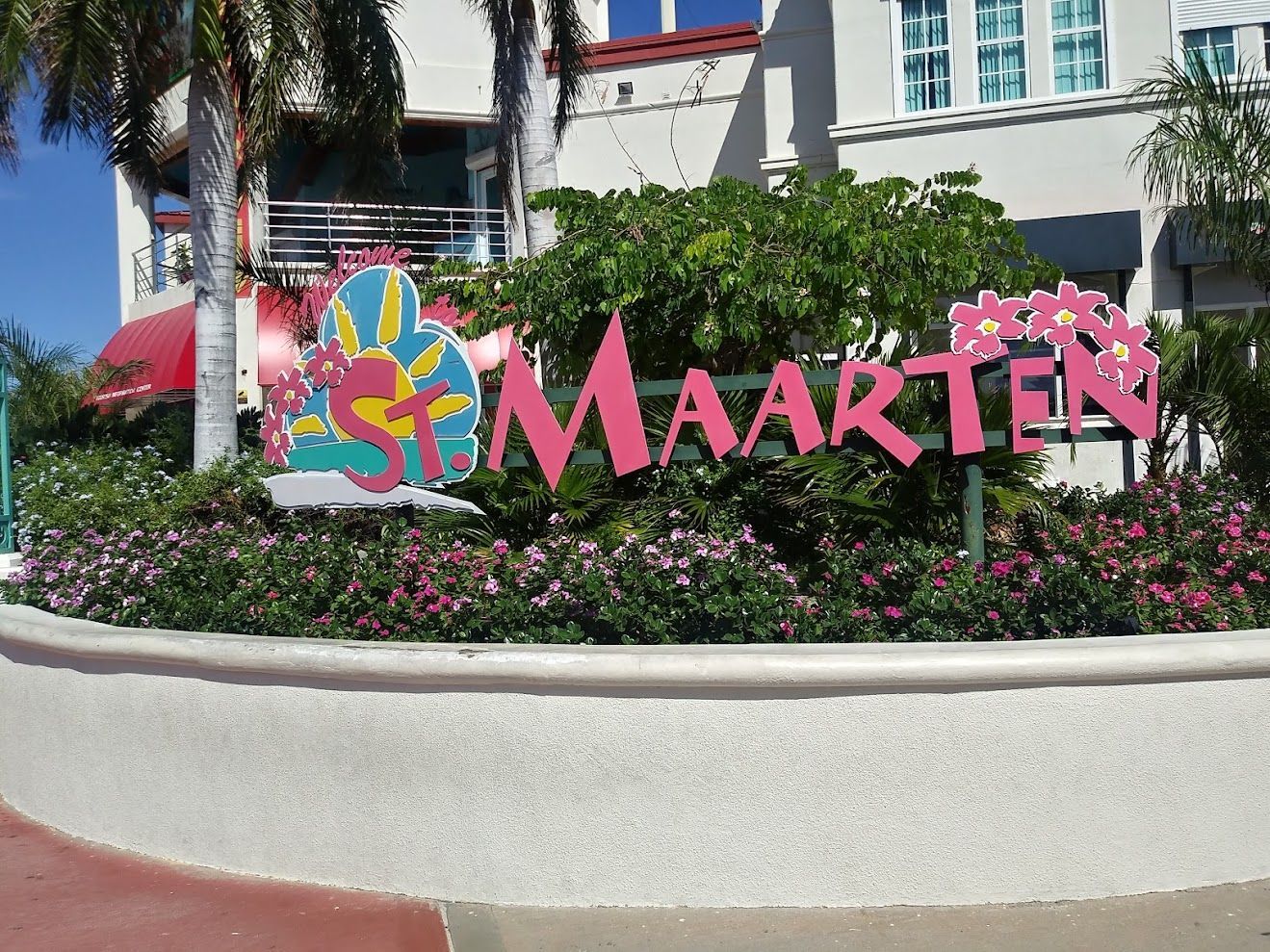 A sign reading