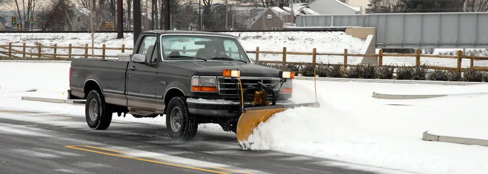 Truck Removing Snow