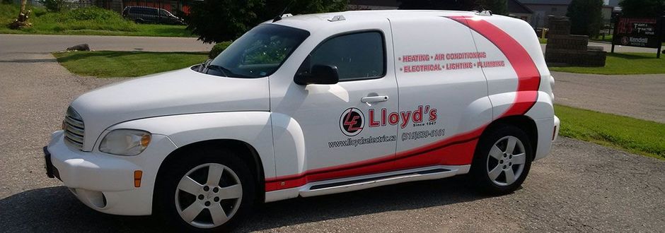 Lloyd's hvac contractor truck