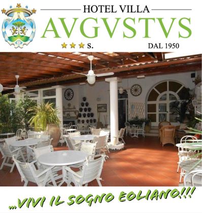 Una pubblicità per l'hotel villa avgvstvs