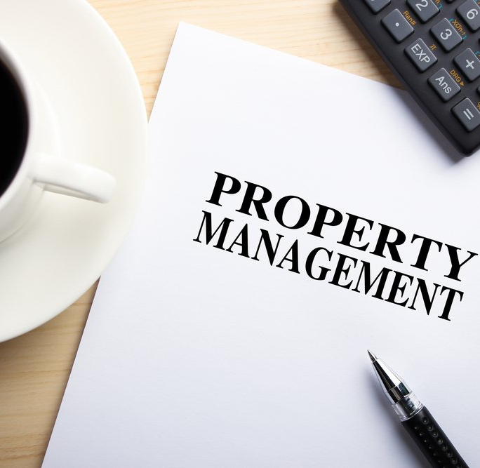 Property Management Paper and Calculator