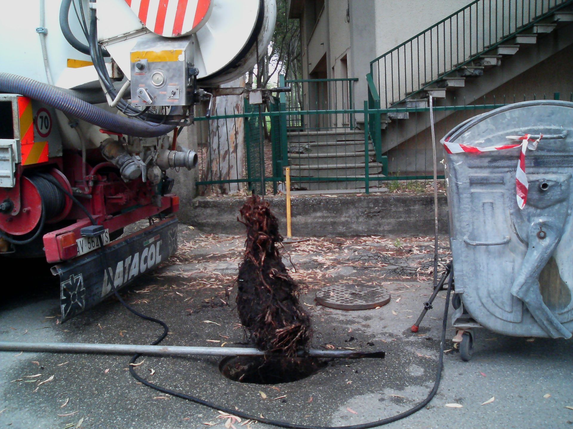 fognatura lavoro finito