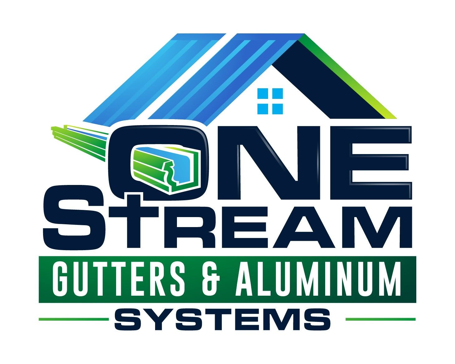 One Stream Gutter Systems logo