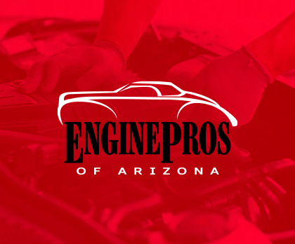 Logo: White car outline over black 