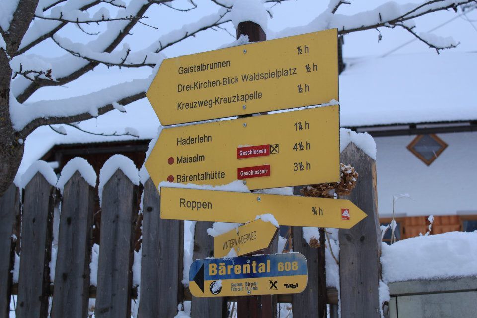 Winter hikes
