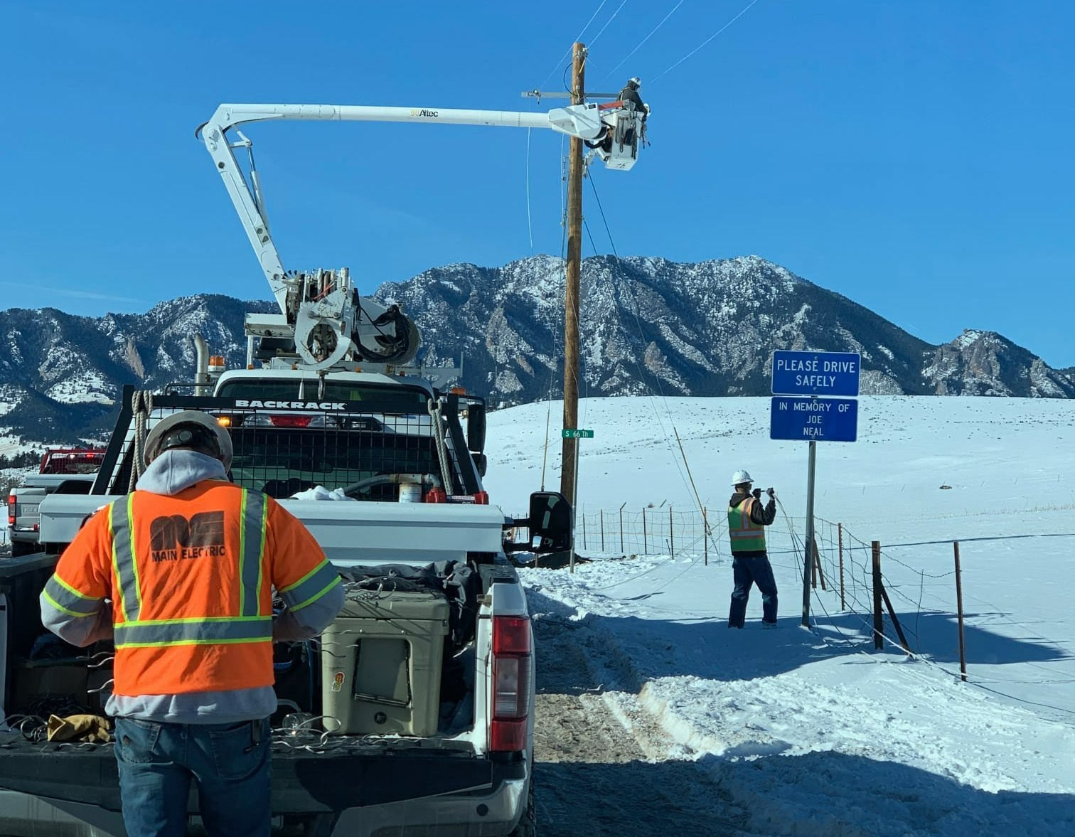Powerline Work — Pueblo, CO —  Main Electric