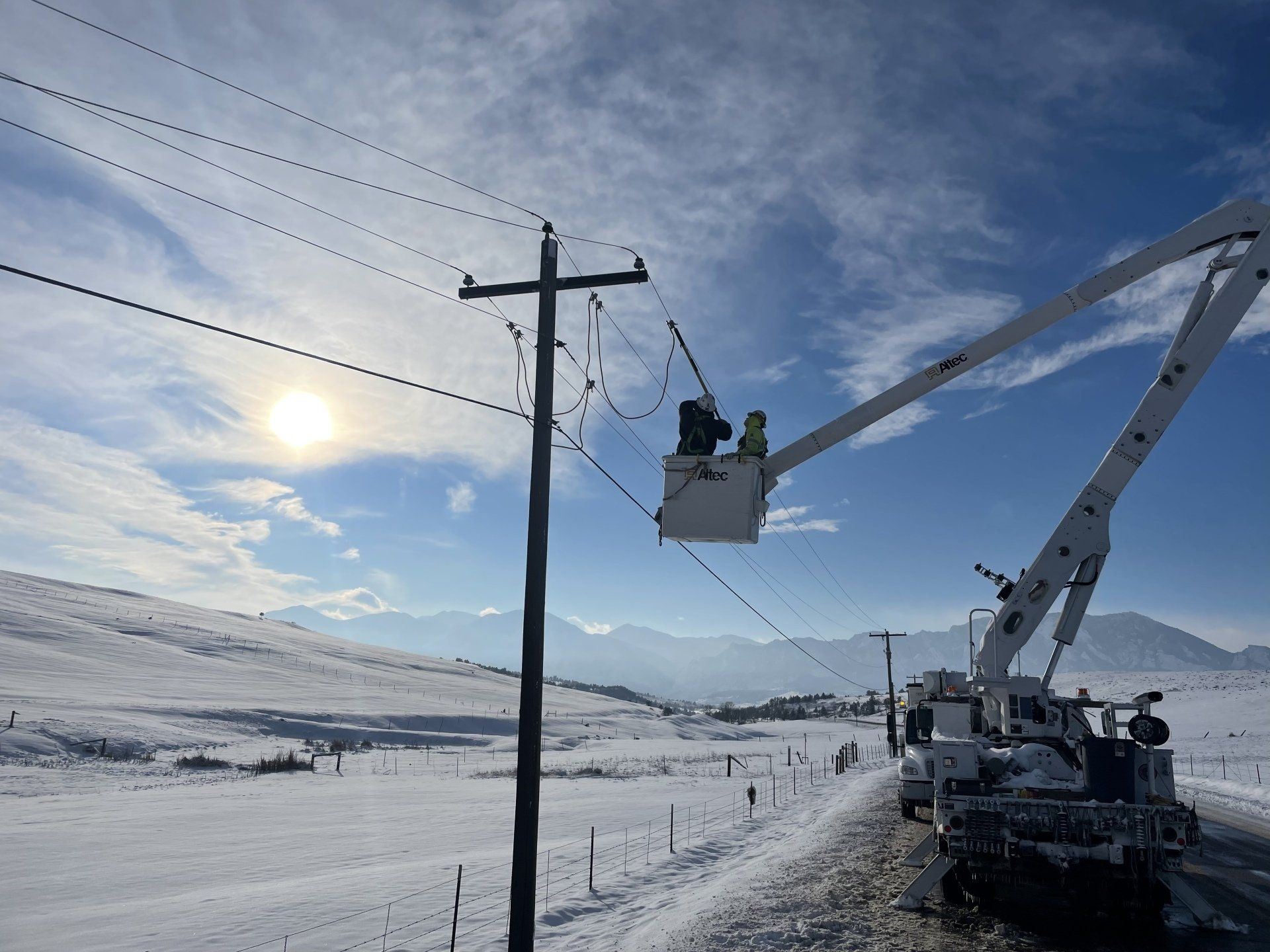 Powerline Work — Pueblo, CO —  Main Electric