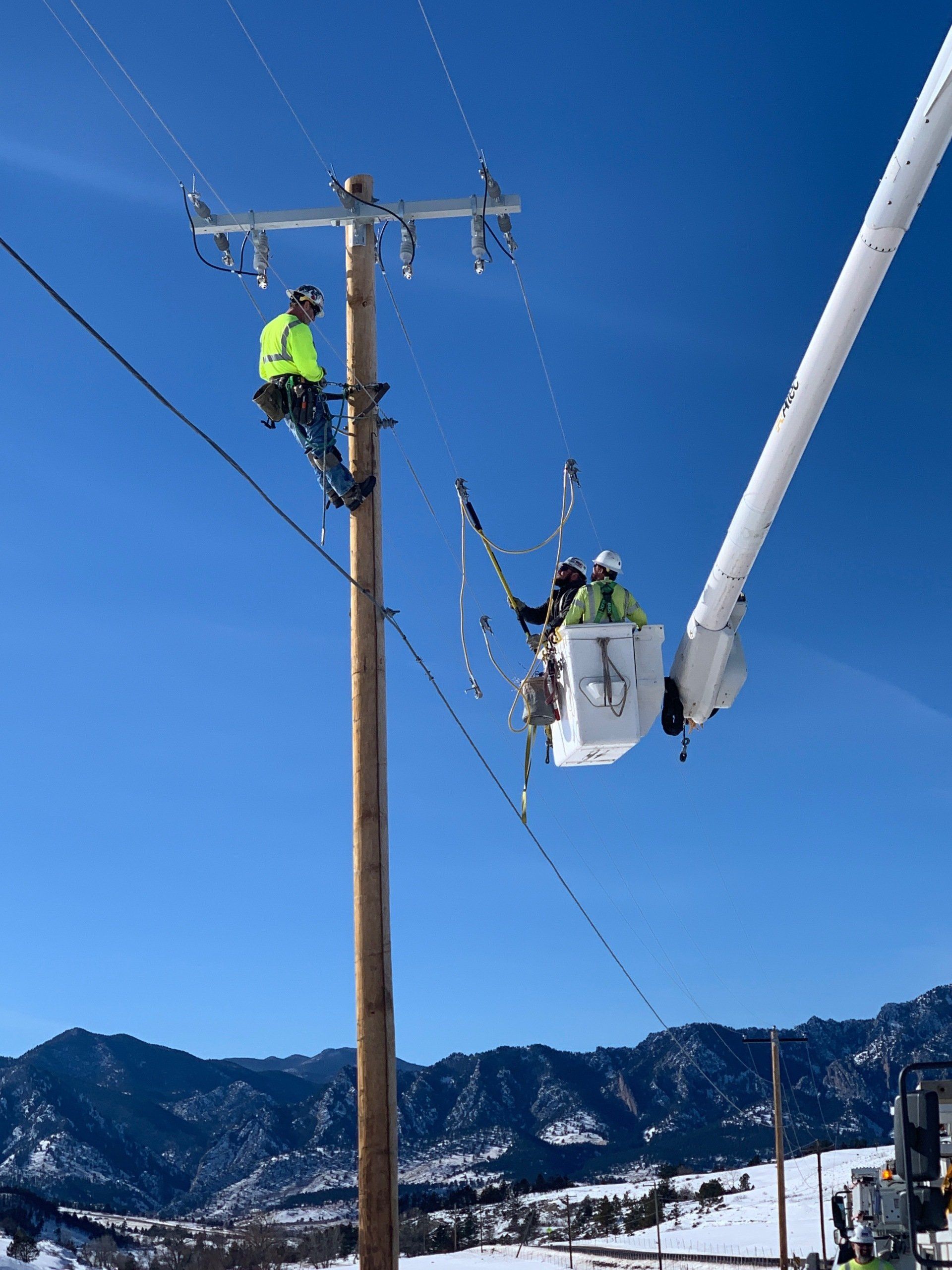 Fixing Tower Line — Pueblo, CO —  Main Electric