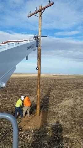 Pole Set — Pueblo, CO —  Main Electric