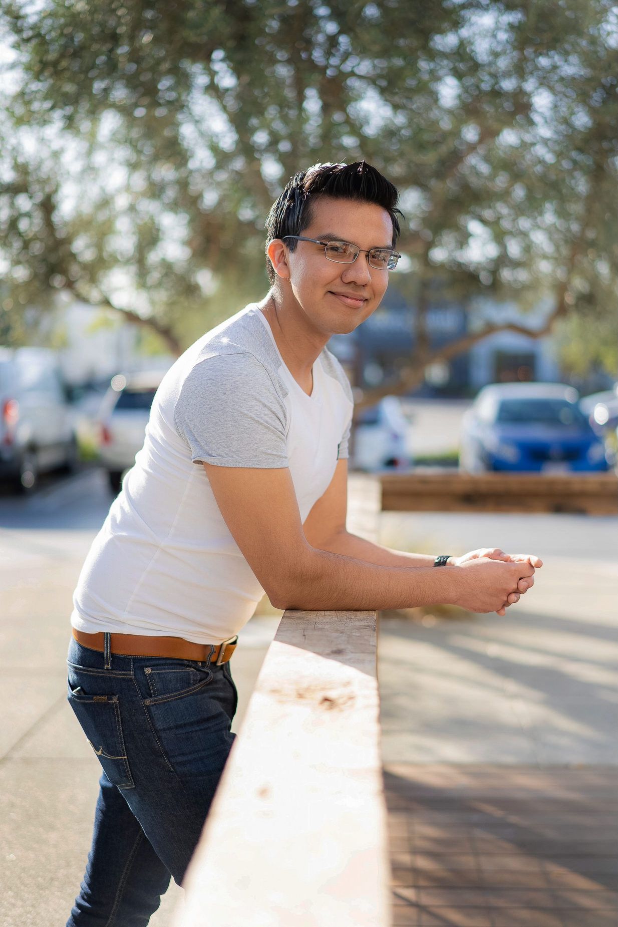 Young man Dating portrait example