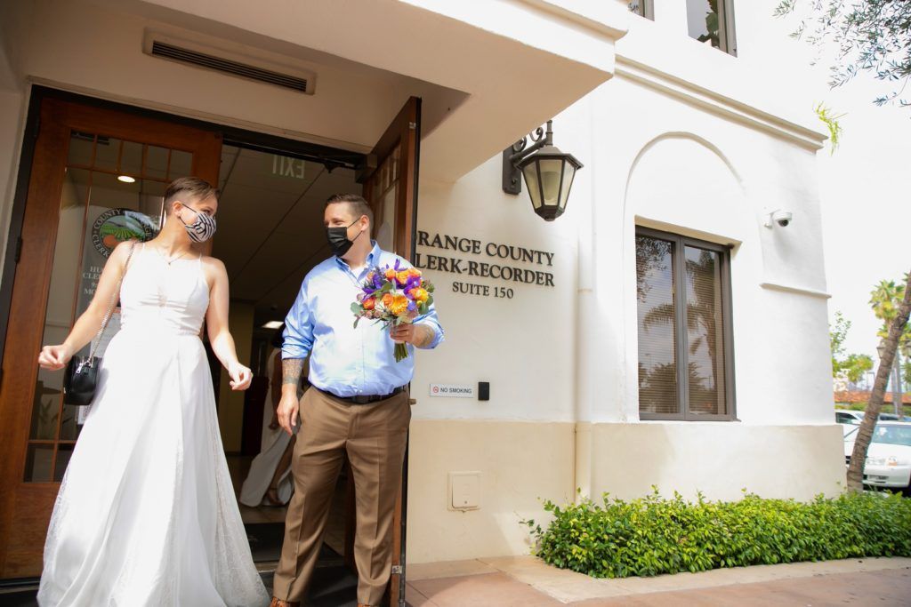 Los Angeles, Courthouse Wedding photography