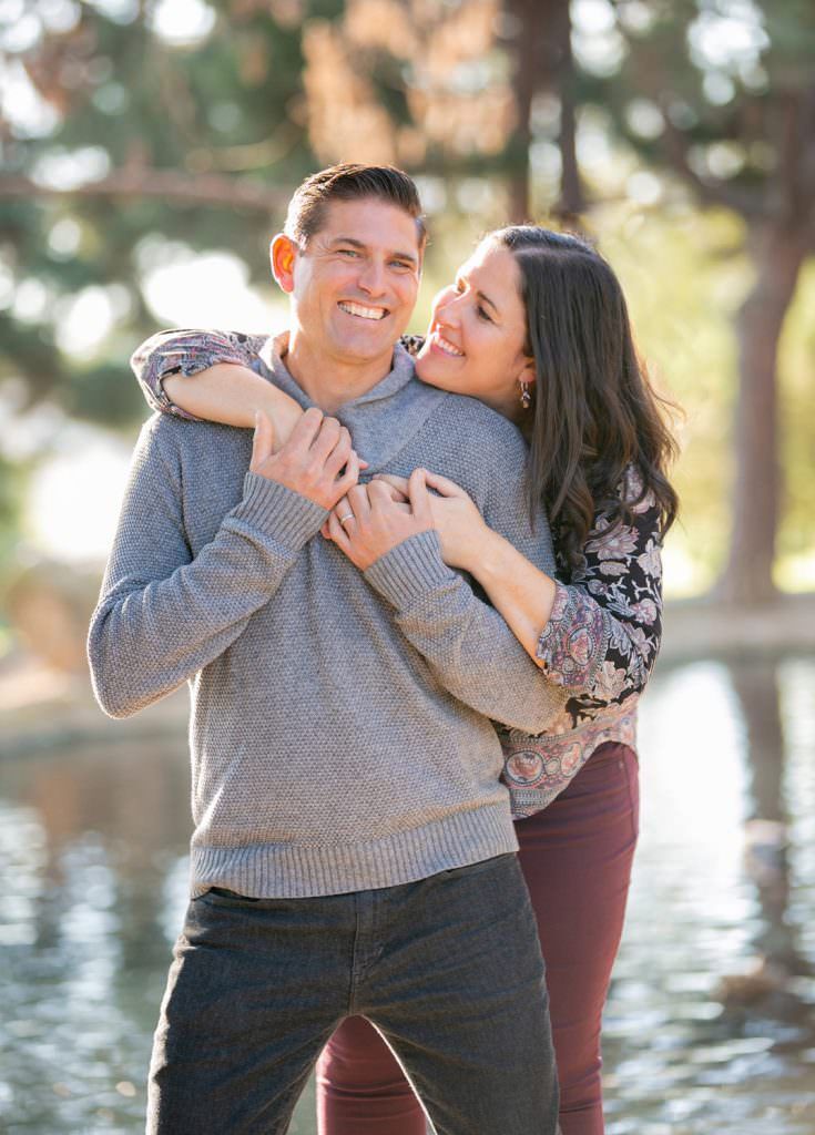 Couples photos at TeWinkle Park in Costa Mesa