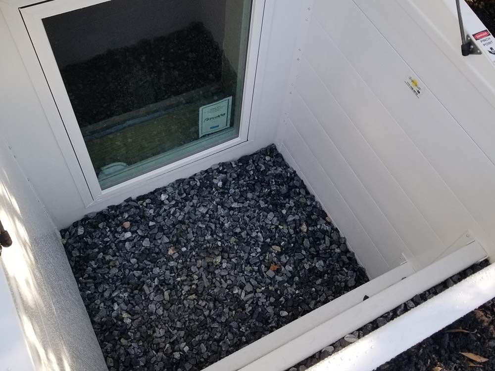 Outside Window Well Work