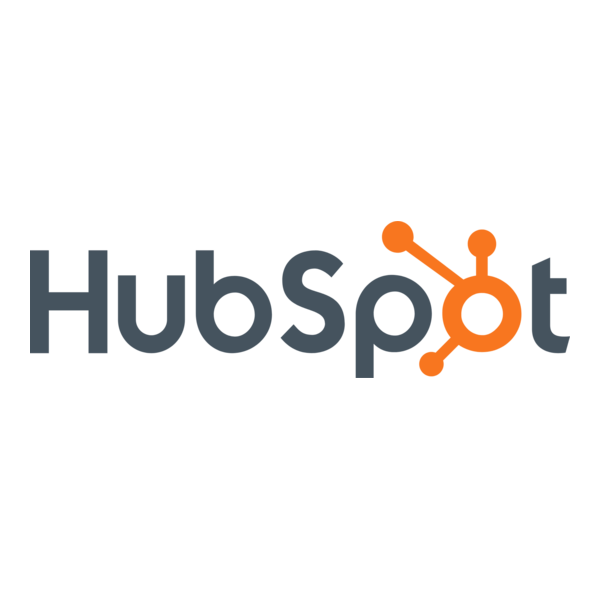 HubSpot logo: Dark gray text