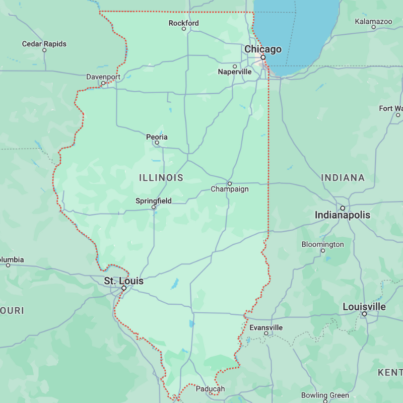 Map Of Illinois