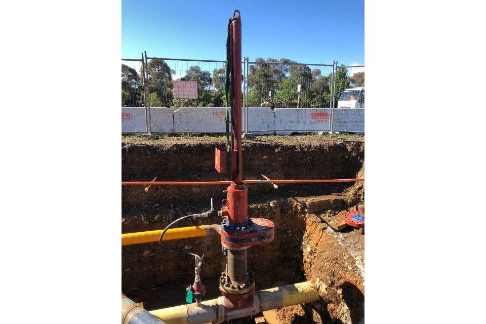 underground water pipes