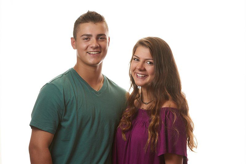 Man and woman with beautiful smile — Buffalo Grove, IL — Rosen Orthodontics