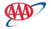 The aaa logo is red and blue and has a blue circle around it. | Ode Auto Repair & Tire