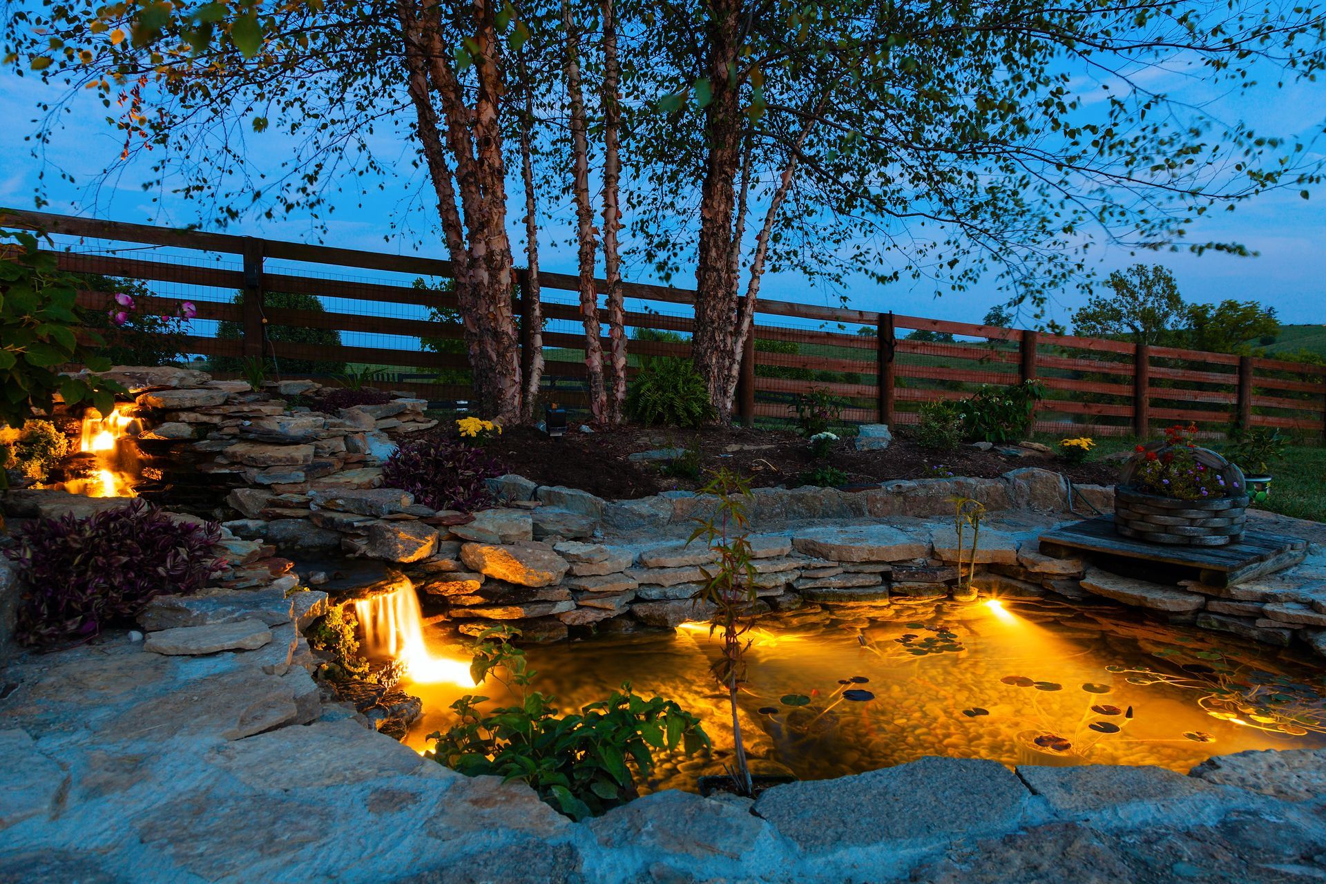 Elite Outdoor Living Solutions is designing a custom pool for a residential backyard in Oklahoma City.
