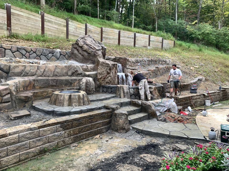 Elite Outdoor Living Solutions is designing a custom pool for a residential backyard in Oklahoma City.