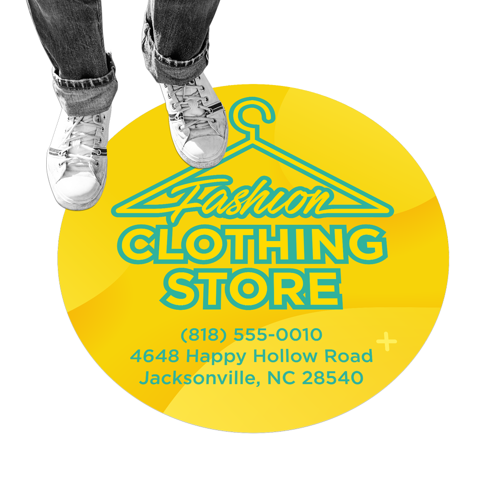 A sign for a fashion clothing store in jacksonville nc