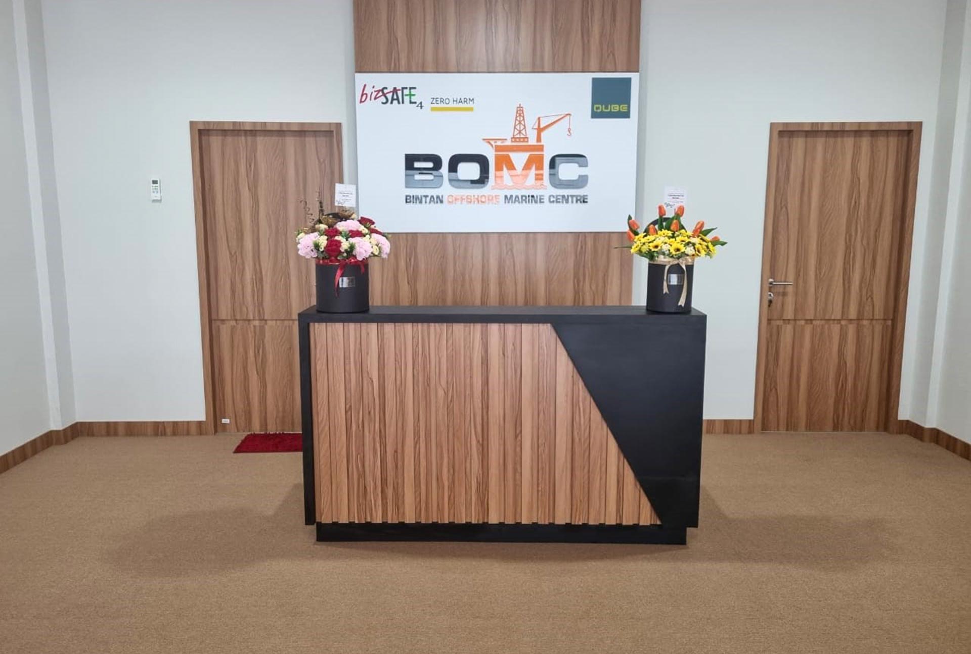 BOMC office reception