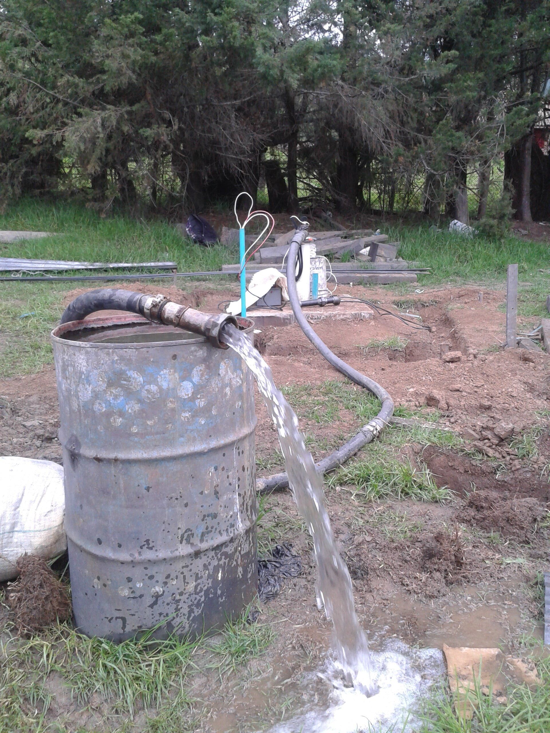 Perforación de pozos para agua potable