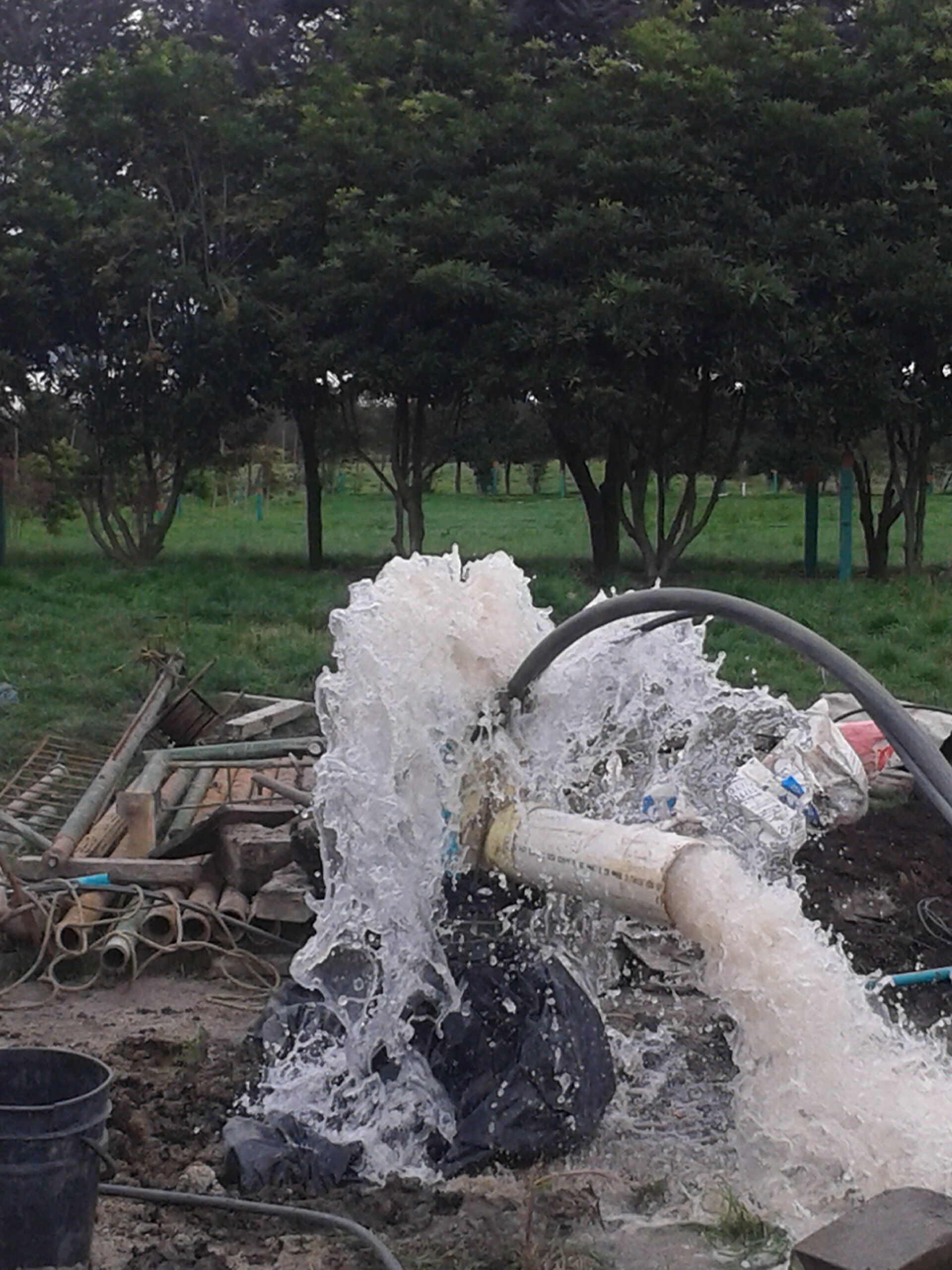 Perforación de pozos para agua potable