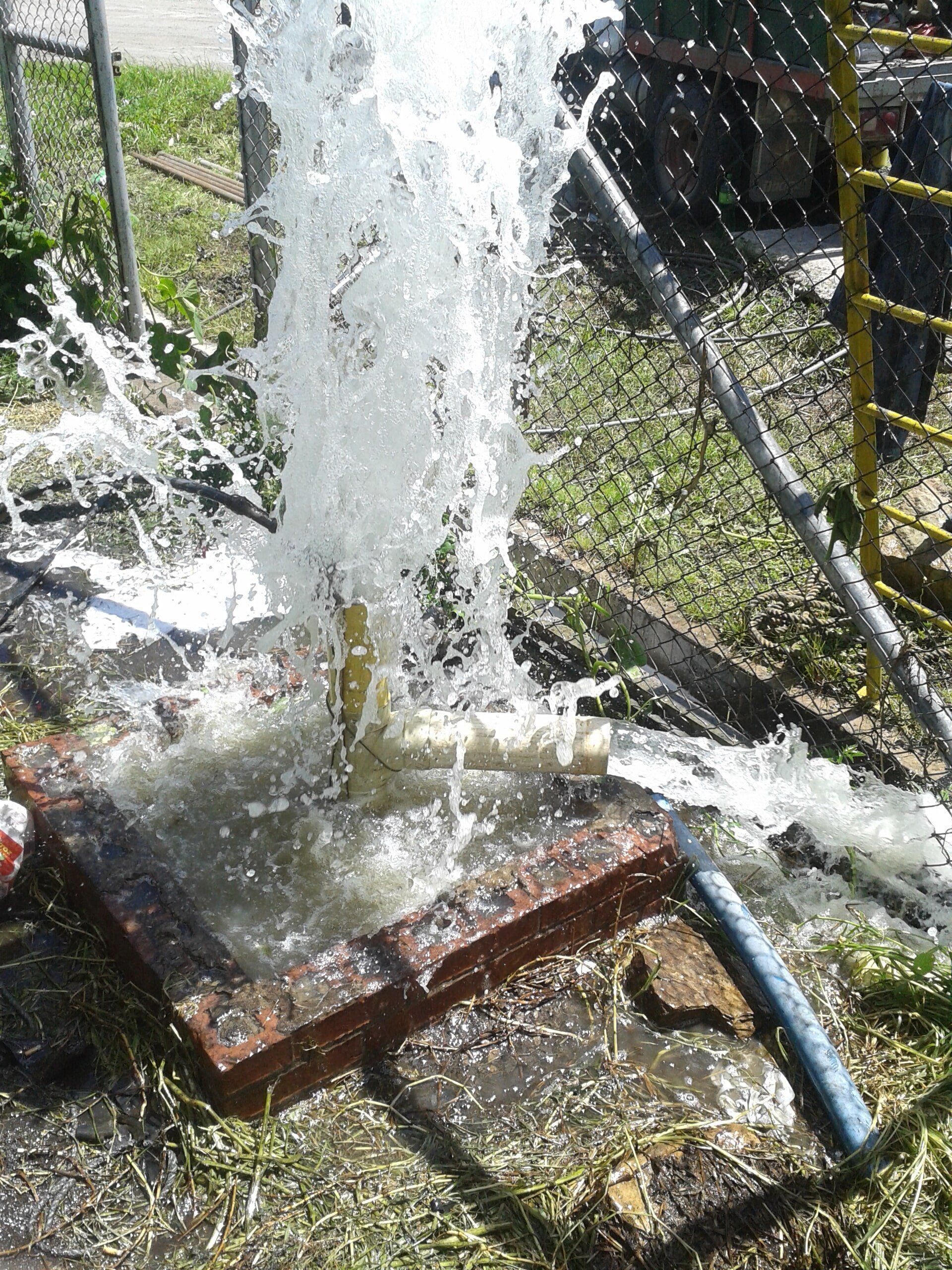 Perforación de pozos para agua potable
