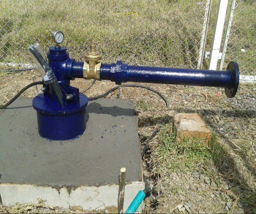 Perforación de pozos para agua potable