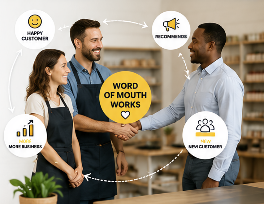 referrals and word-of-mouth marketing