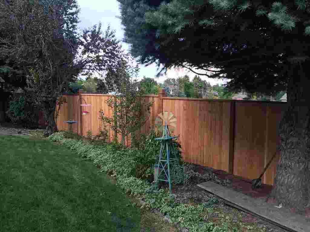 Long Residential Wooden Fence — Denver, CO — Marquez Fencing