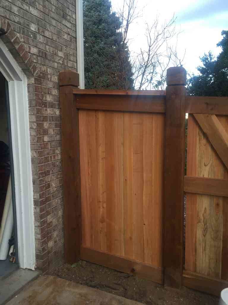 Small Wooden Fence — Denver, CO — Marquez Fencing