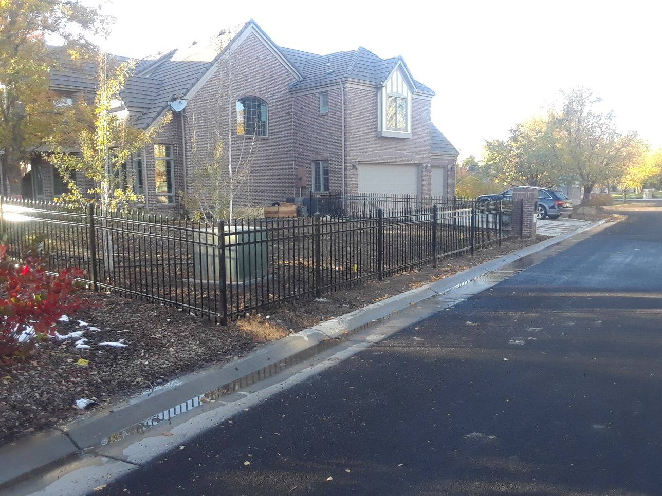 Large House Fence — Denver, CO — Marquez Fencing