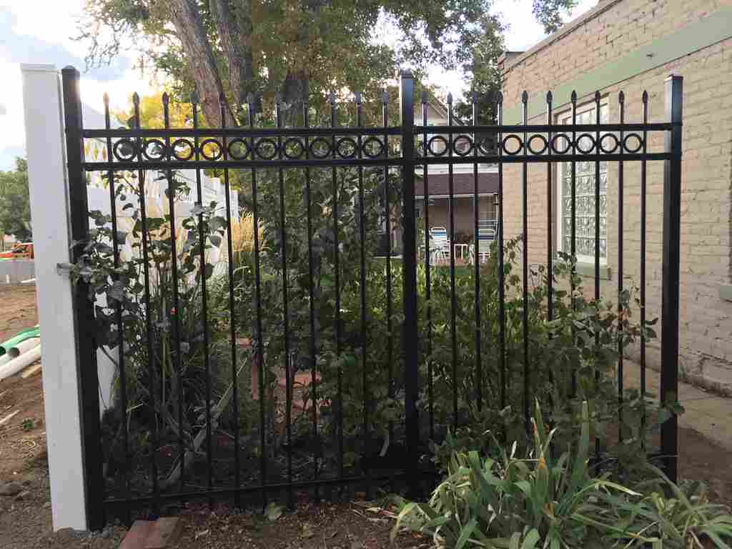 Iron Wrought Fence — Denver, CO — Marquez Fencing