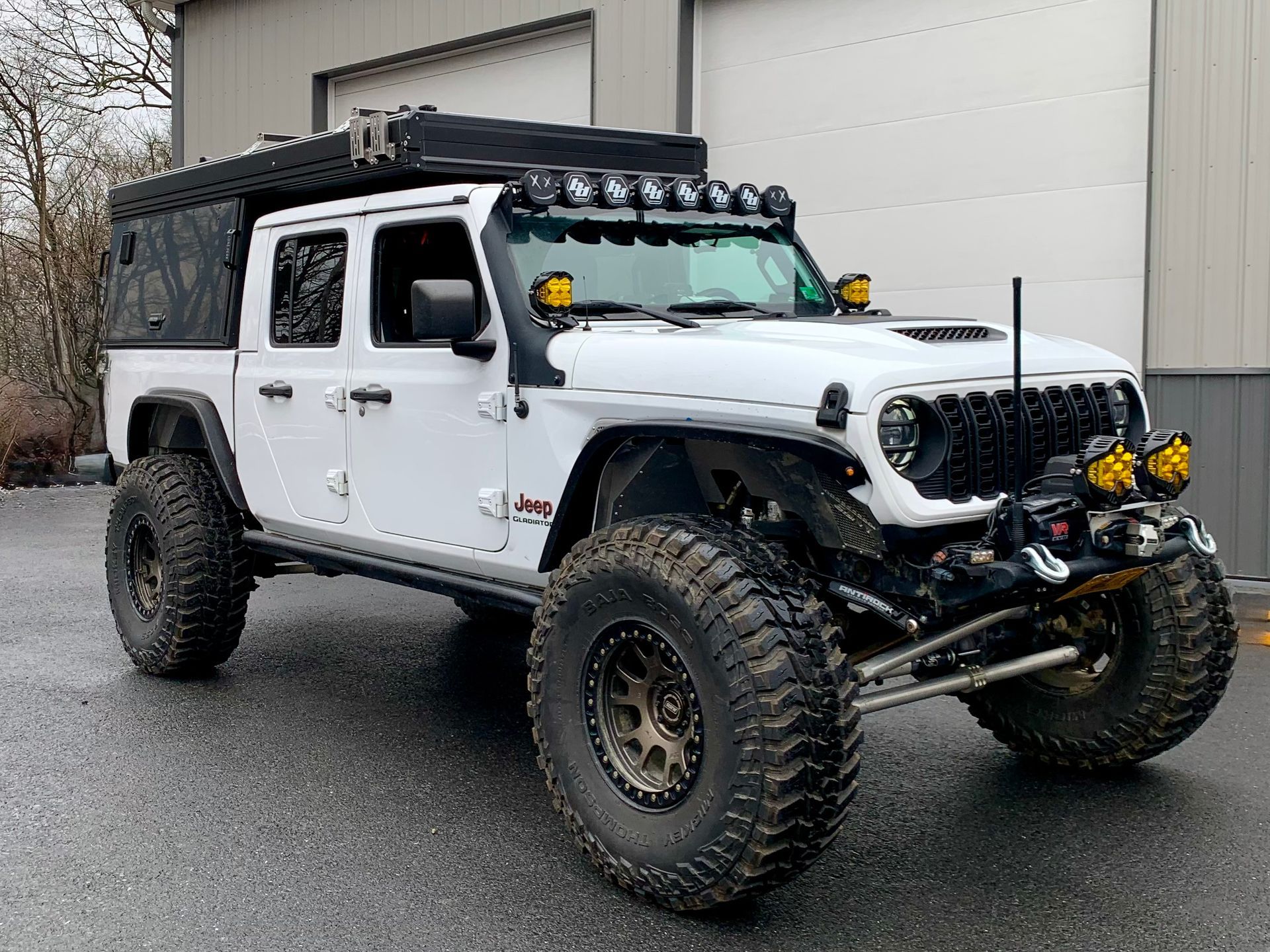 White Off Roader Parked | DirtLife Fab & 4x4