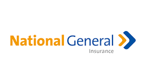 National General Insurance logo: orange