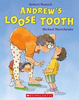A book called andrew 's loose tooth by michael martchenko
