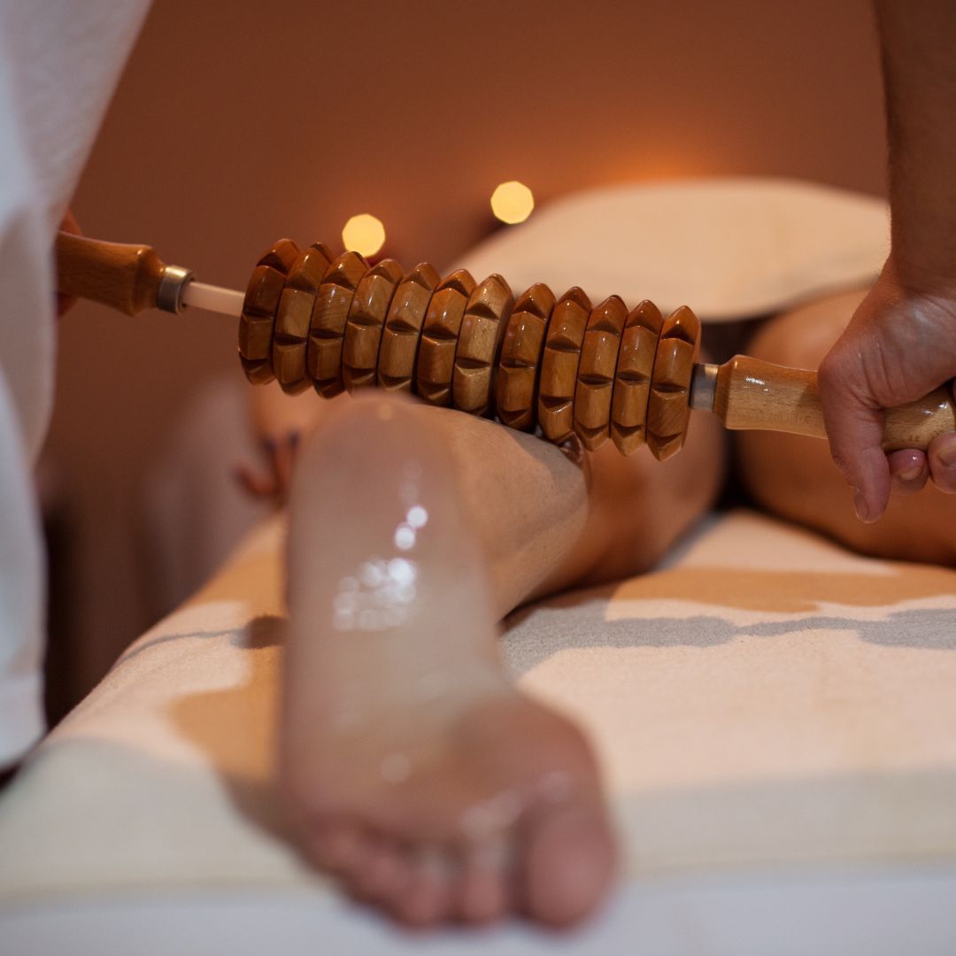 Wood therapy massage