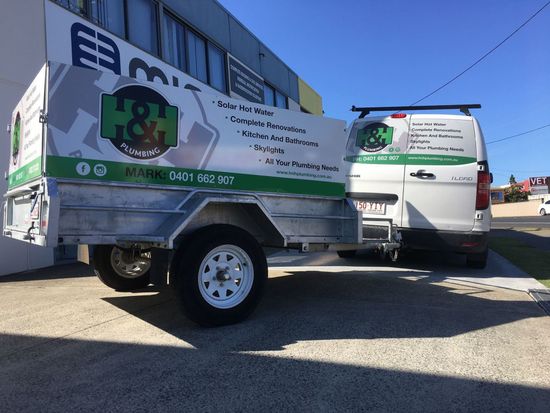 Mobile Van and Trailer H&H Plumbing