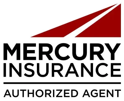Mercury Insurance Authorized Agent logo in black and red